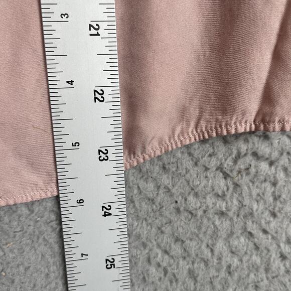 Boden Blouse Womens US 2 Pink Long Sleeve Ruffle Silk Blend Romantic Top - Picture 9 of 9